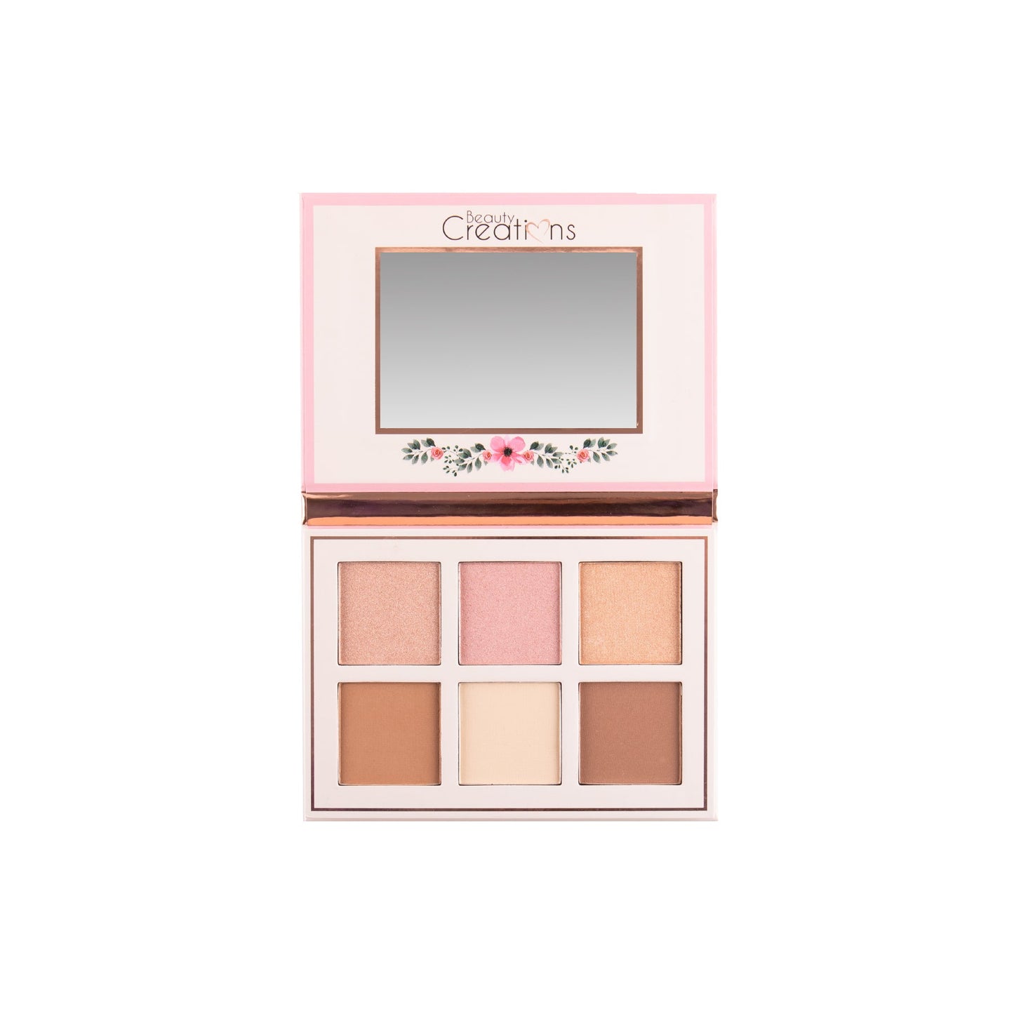PALETA DE CONTORNOS FLORAL BLOOM - BEAUTY CREATIONS