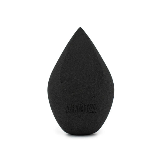 HD BLENDER ESPONJA LIBRE DE LÁTEX NEGRA - ARANTZA COSMETICS