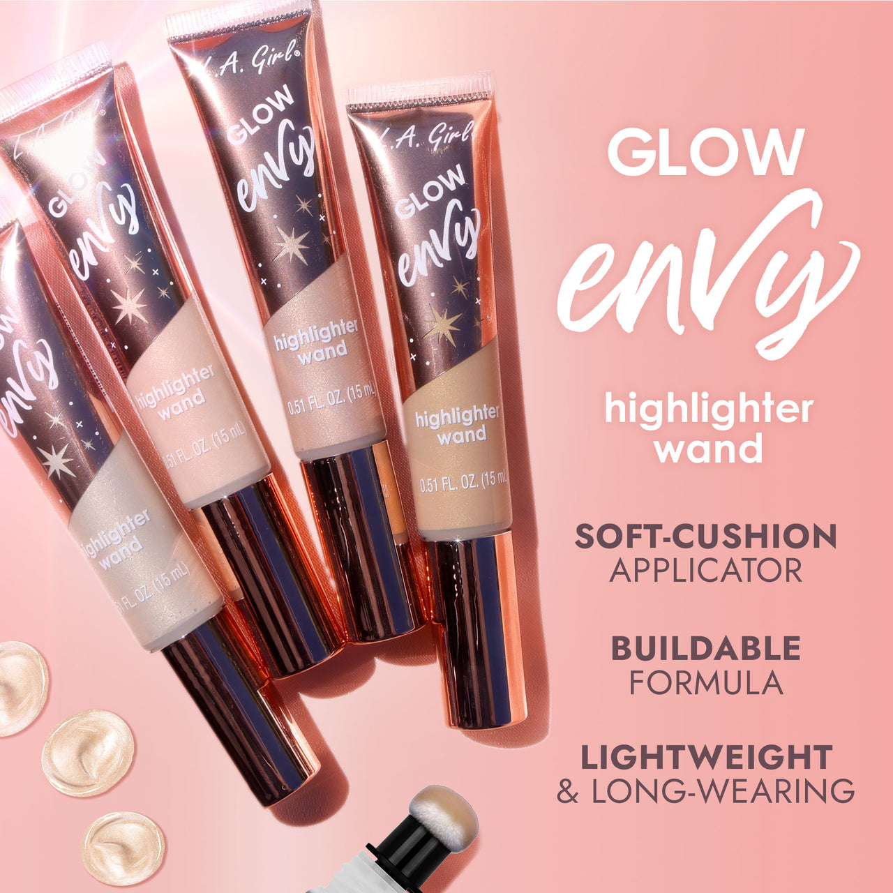 GLOW ENVY HIGHLIGHTER WAND - L.A. GIRL