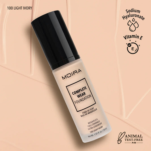 COMPLETE WEAR FOUNDATION - MOIRA BEAUTY