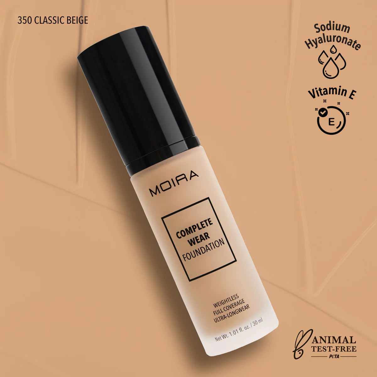 COMPLETE WEAR FOUNDATION - MOIRA BEAUTY