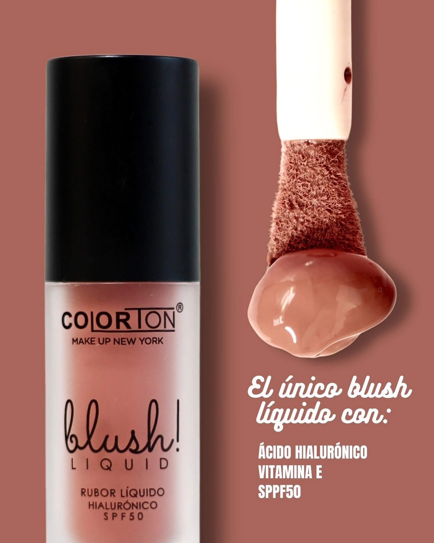 LIQUID BLUSH RUBOR LIQUIDO COLORTON
