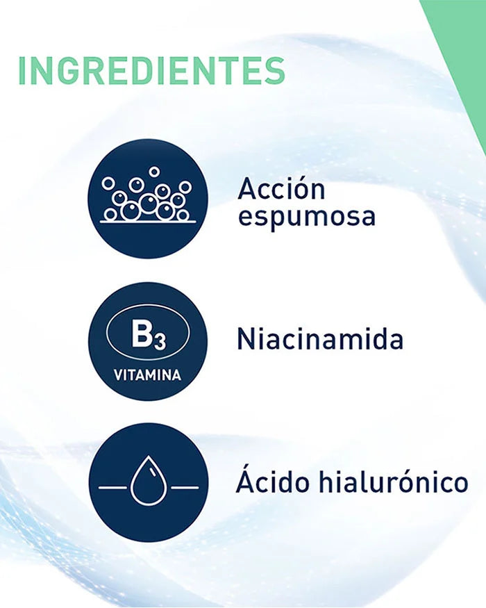 GEL LIMPIADOR ESPUMOSO PIEL MIXTA/GRASA O CON ACNÉ 473 ML - CERAVE