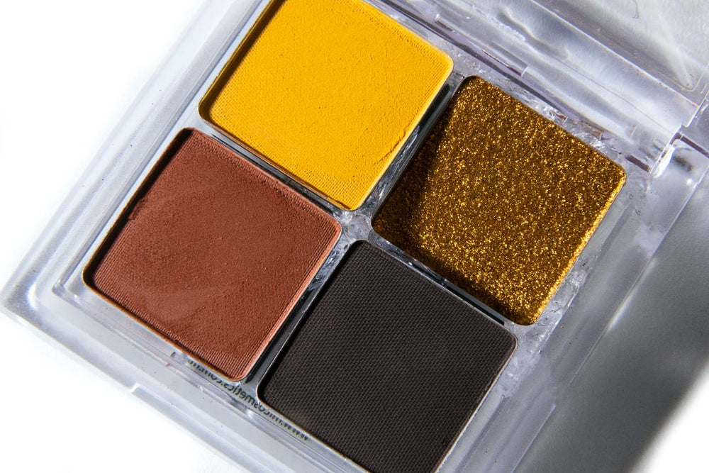 4 GLAM LOOK EYESHADOW PALETTE BIG ISLAND - MARIFER COSMETICS