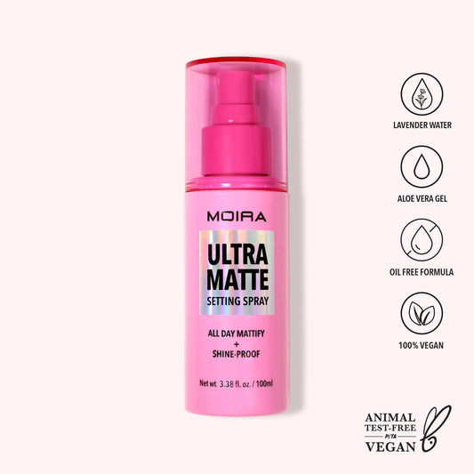 ULTRA MATTE SETTING SPRAY 100 ML - MOIRA