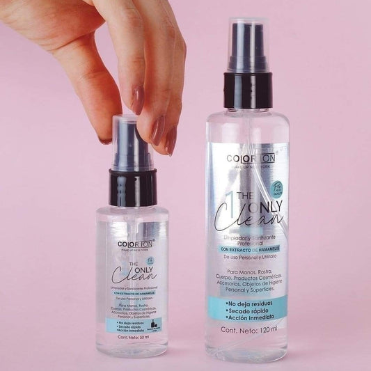 LIMPIADOR Y SANITIZANTE PROFESIONAL THE 1 ONLY CLEAN 120 ML - COLORTON