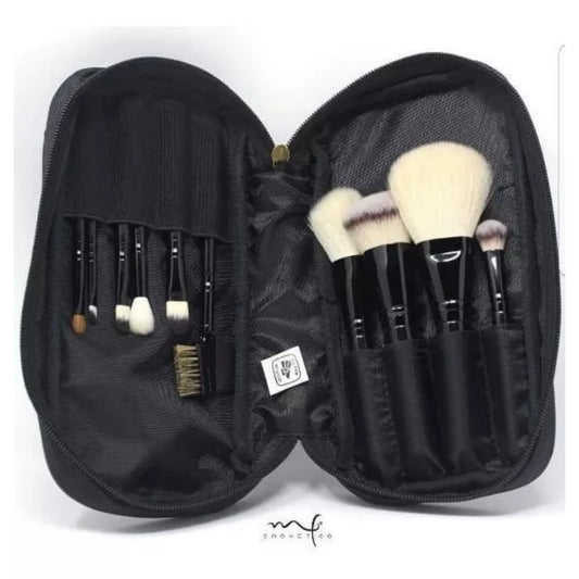 SET DE BROCHAS KIT AUTOMAQUILLAJE 10 PZAS - MARIFER COSMETICS