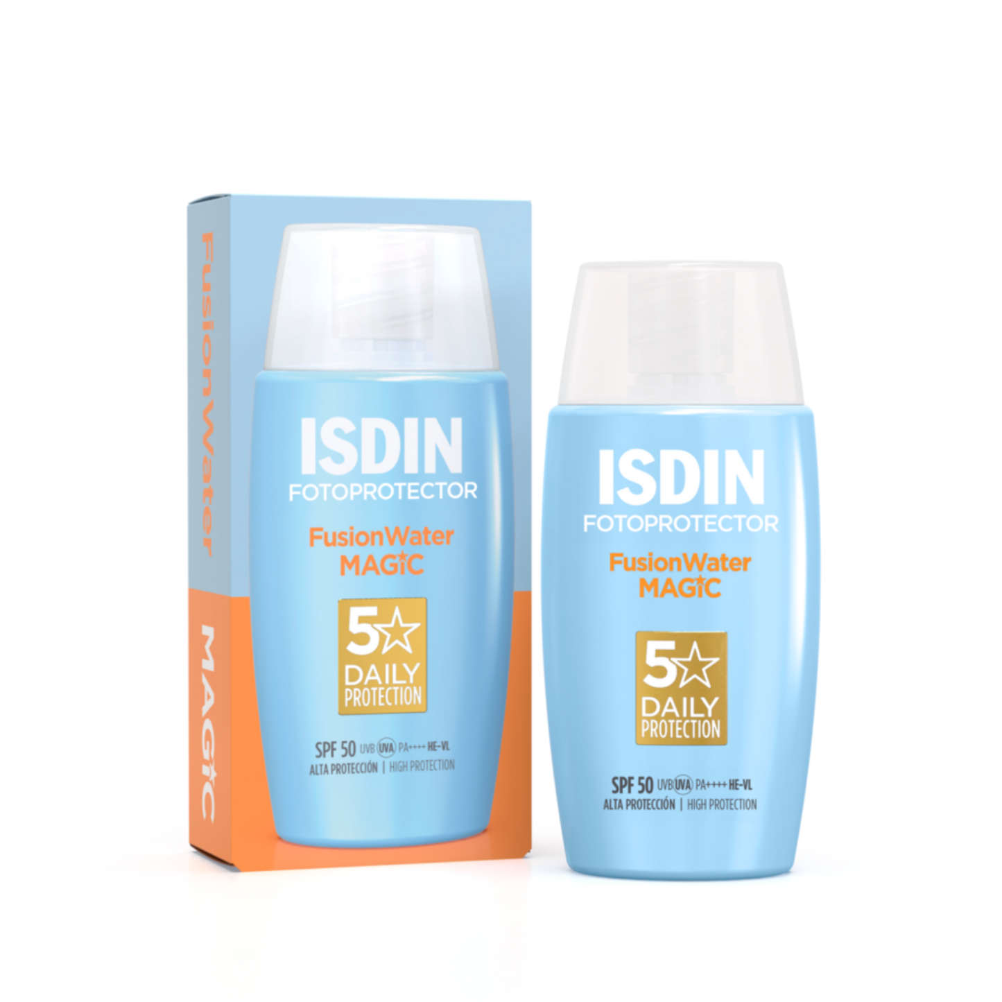 PROTECTOR SOLAR FACIAL FUSION WATER MAGIC SPF 50 - ISDIN