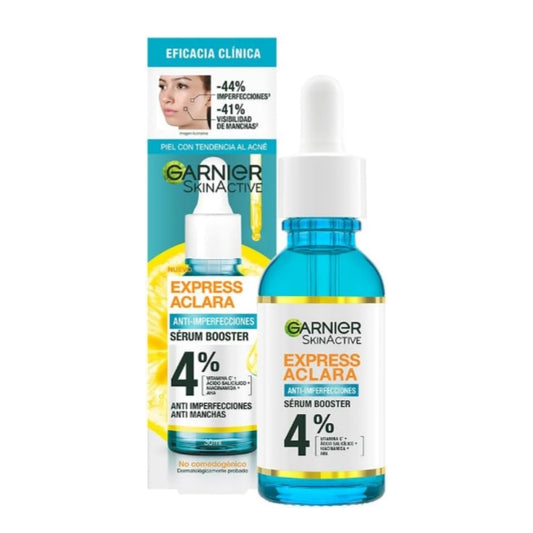 SERUM BOOSTER ANTI IMPERFECCIONES ANTI MANCHAS EXPRESS ACLARA 30 ML - GARNIER