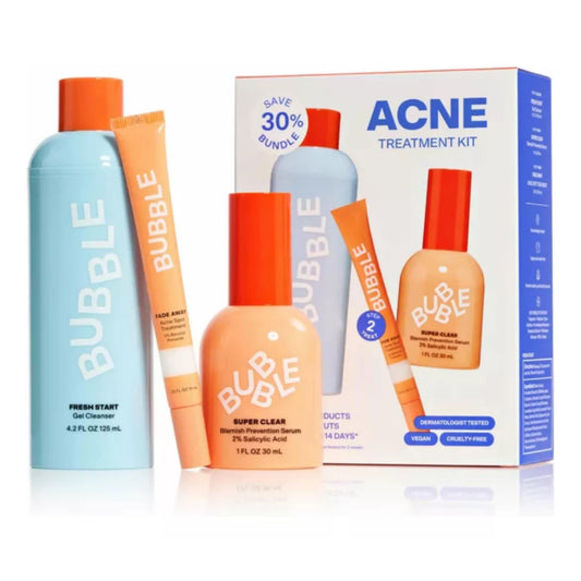 ACNE TREATMENT KIT - BUBBLE SKINCARE