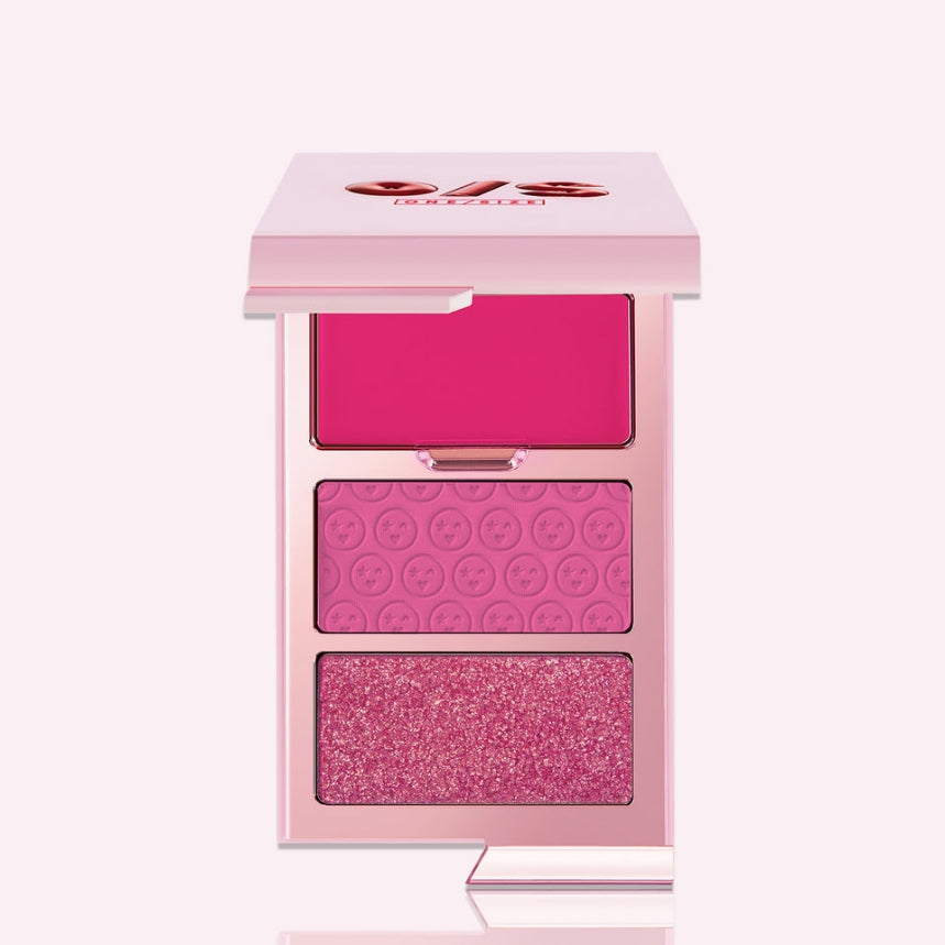 CHEEK CLAPPER 3D BLUSH TRIO GWORLY POP - ONE SIZE