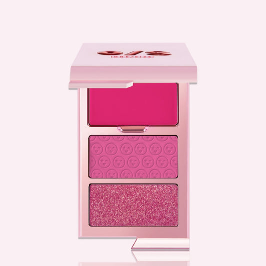 CHEEK CLAPPER 3D BLUSH TRIO GWORLY POP - ONE SIZE