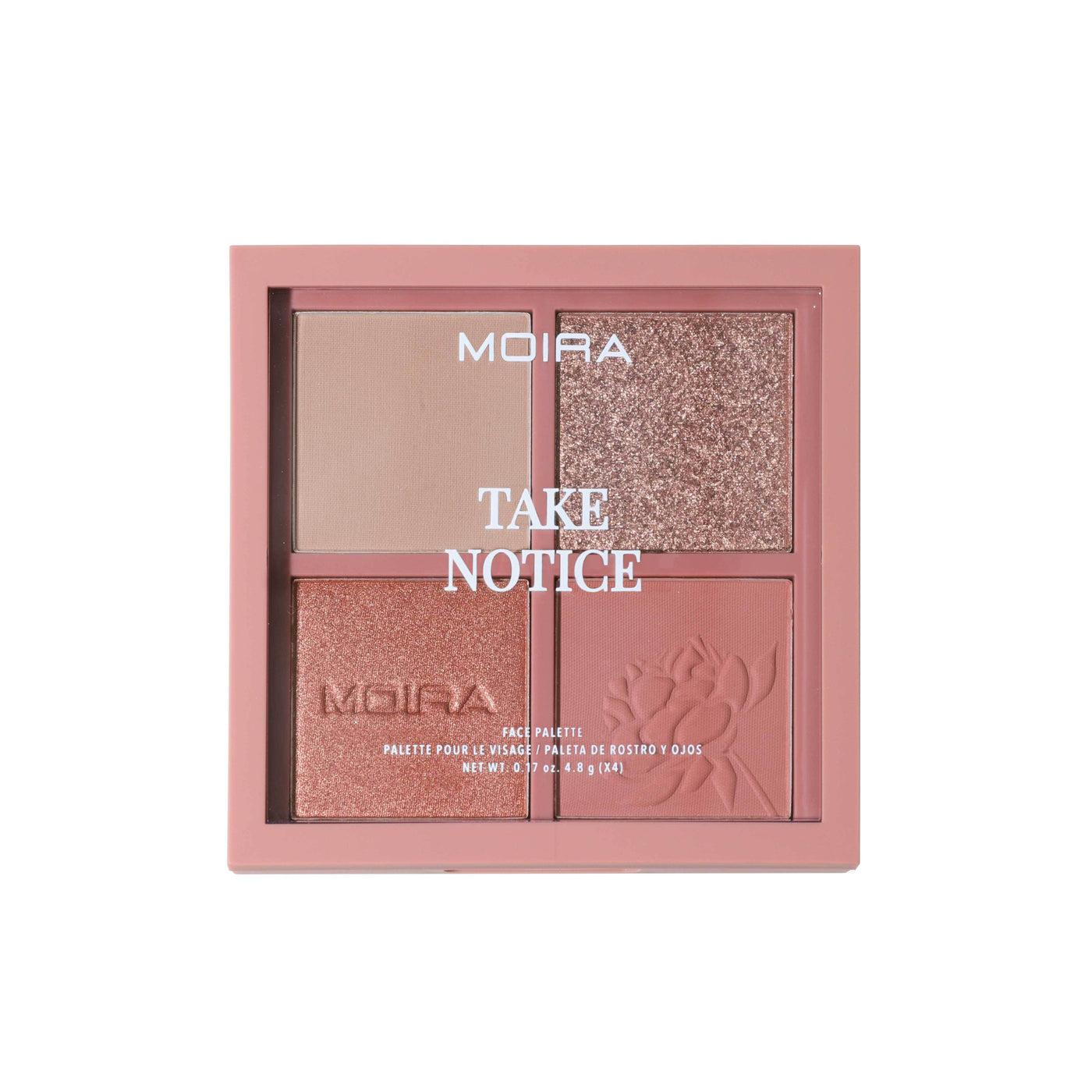 FACE PALETTE 02 TAKE NOTICE - MOIRA BEAUTY