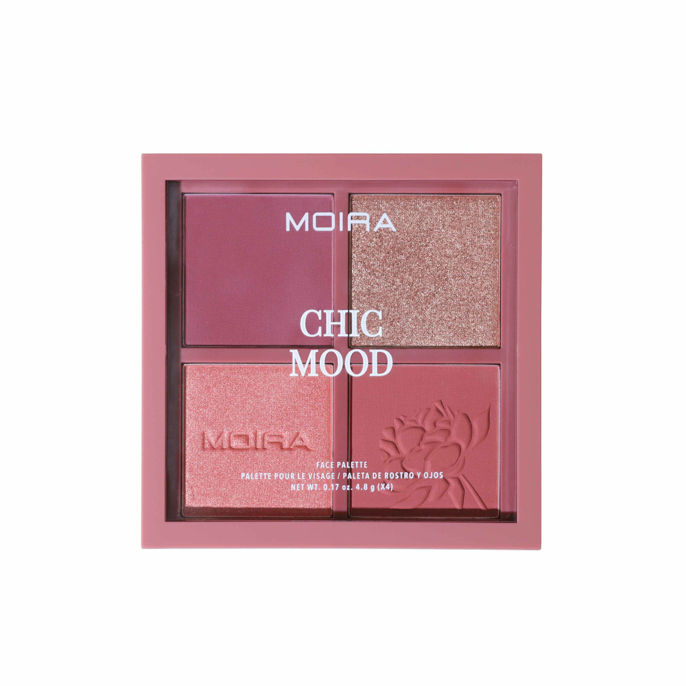 FACE PALETTE 06 CHIC MOOD -  MOIRA BEAUTY