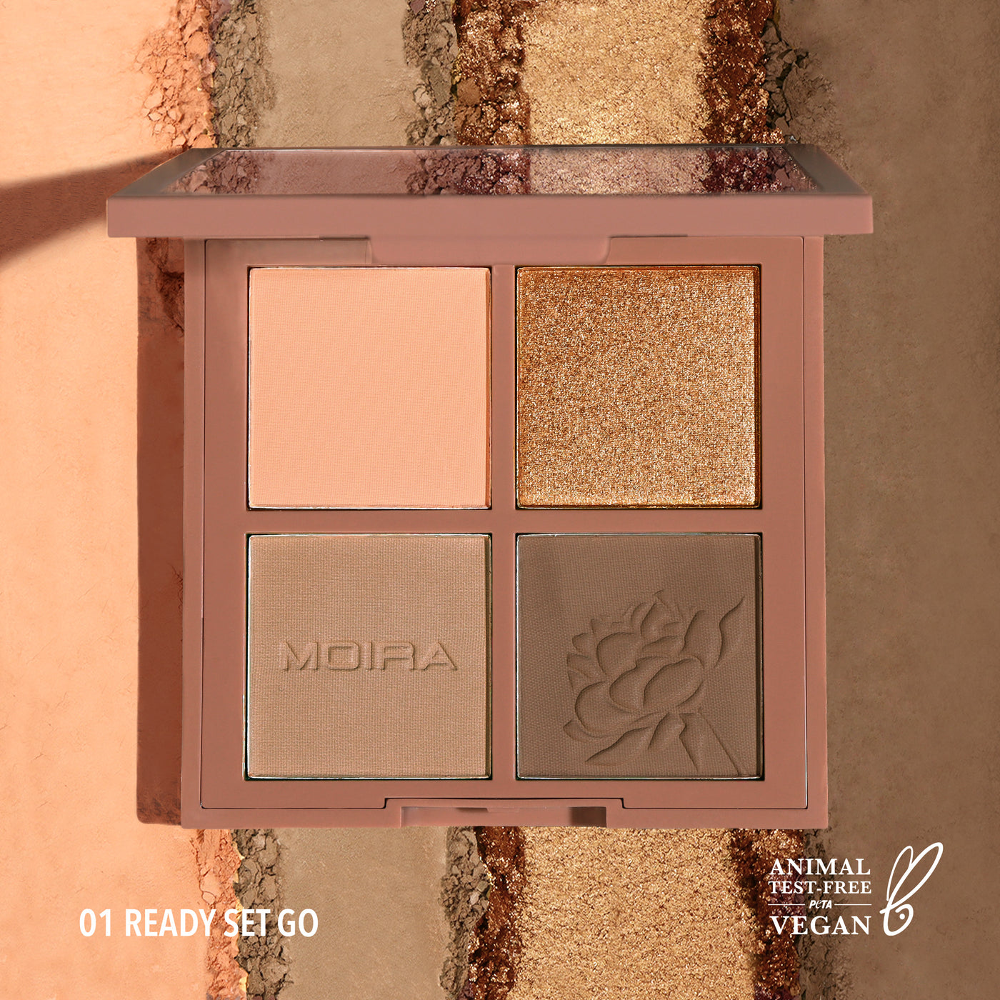 FACE PALETTE 01 READY.SET.GO - MOIRA BEAUTY