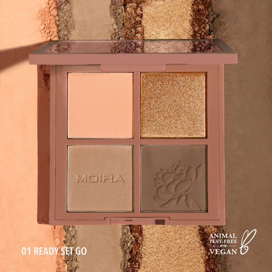 FACE PALETTE 01 READY.SET.GO - MOIRA BEAUTY