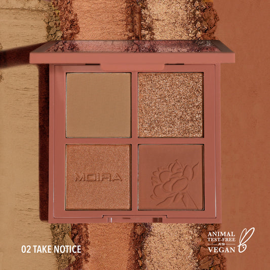 FACE PALETTE 02 TAKE NOTICE - MOIRA BEAUTY