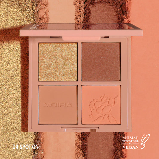 FACE PALETTE 04 SPOT ON -  MOIRA BEAUTY
