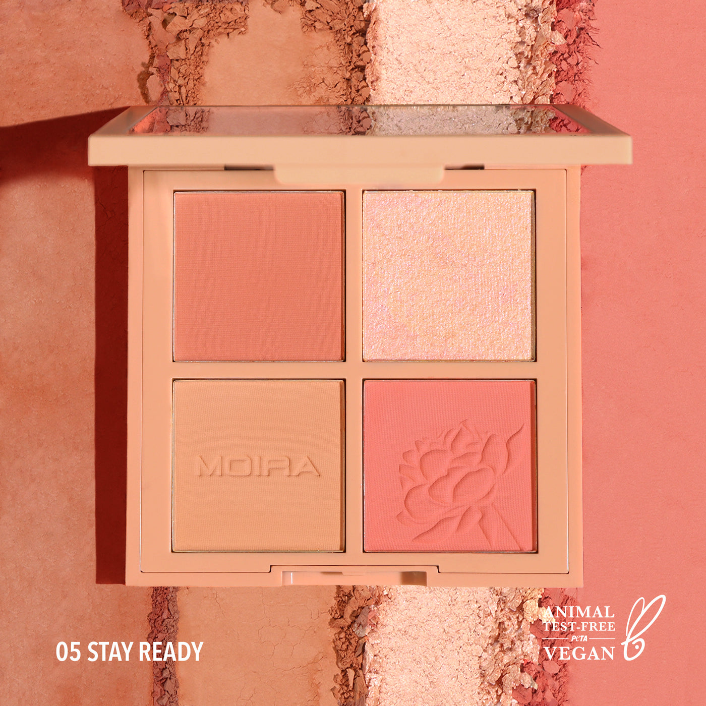 FACE PALETTE 05 STAY READY -  MOIRA BEAUTY