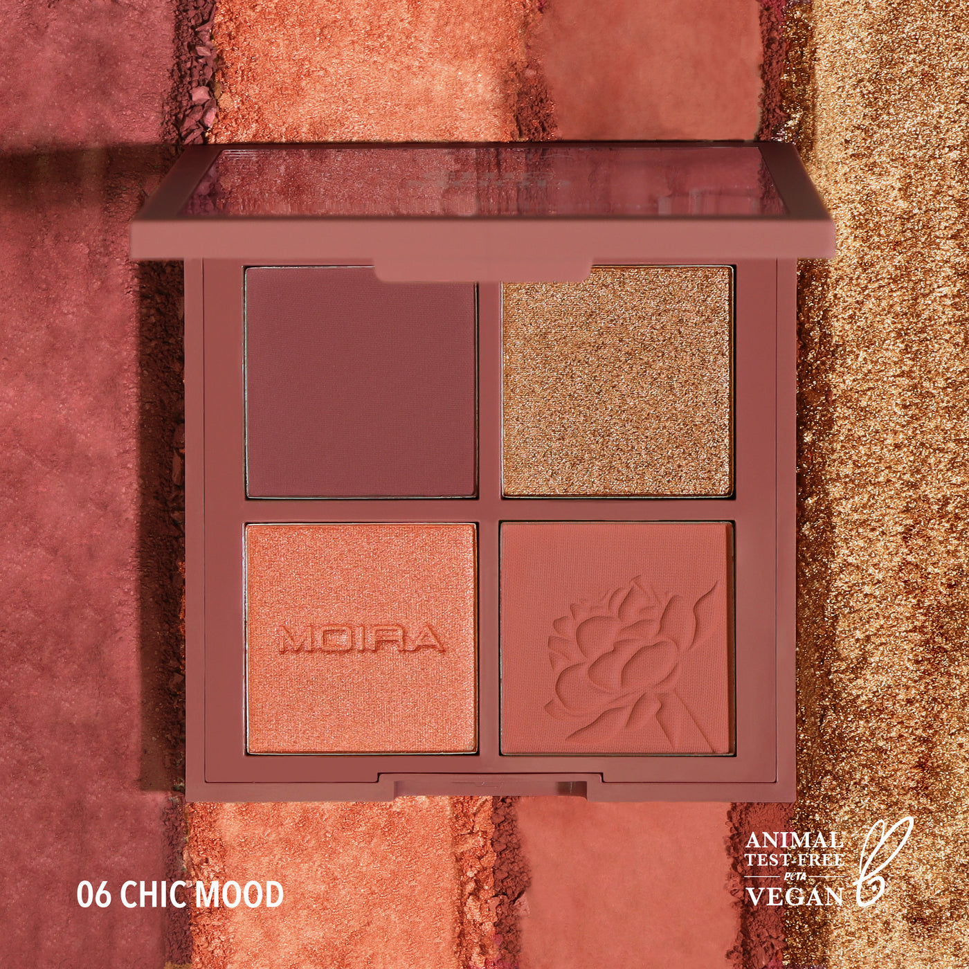 FACE PALETTE 06 CHIC MOOD -  MOIRA BEAUTY