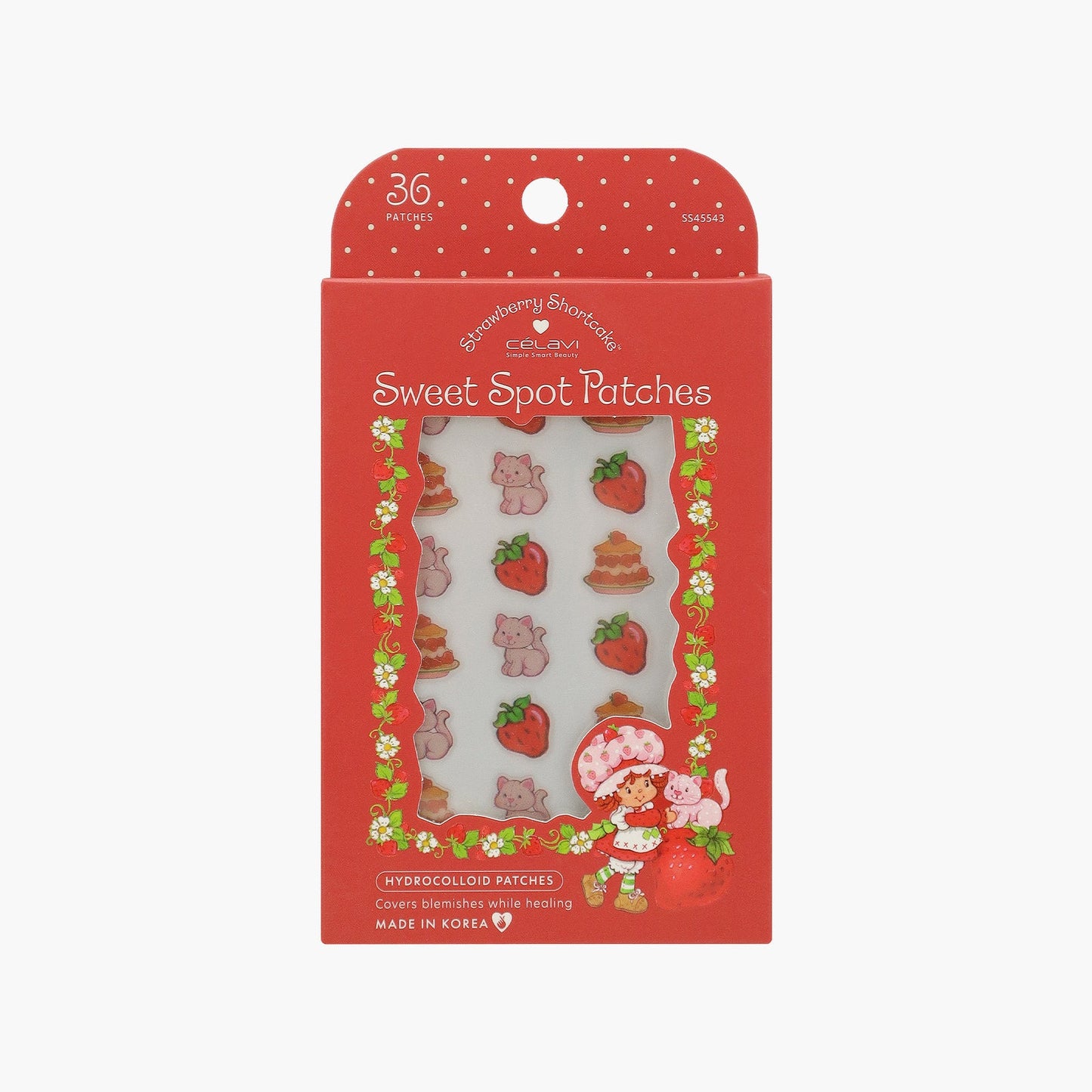 ACNE PATCH STRAWBERRY SHORTCAKE 36PC CÉLAVI