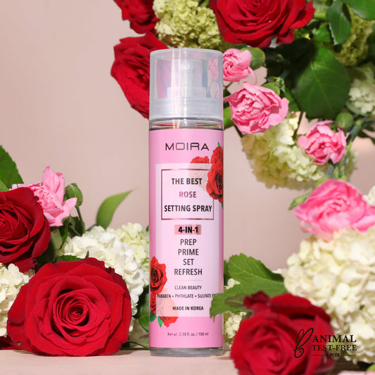 THE BEST ROSE SETTING SPRAY - MOIRA BEAUTY