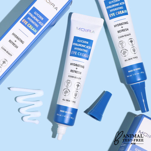 GLYCERIN HYALURONIC ACID HYDRATING EYE CREAM - MOIRA