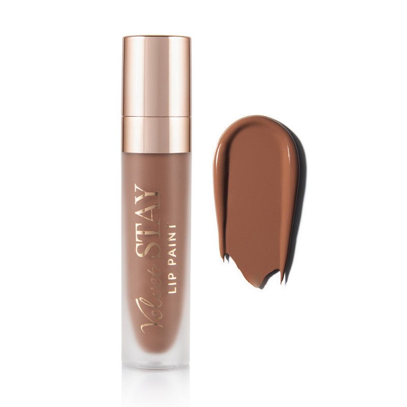 LIP PAINT VELVET STAY CHOCO LATTE LABIAL LIQUIDO - BEAUTY CREATIONS