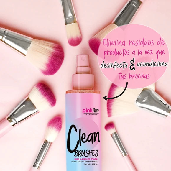 CLEAN BRUSHES LIMPIA BROCHAS 165 ML - PINK UP