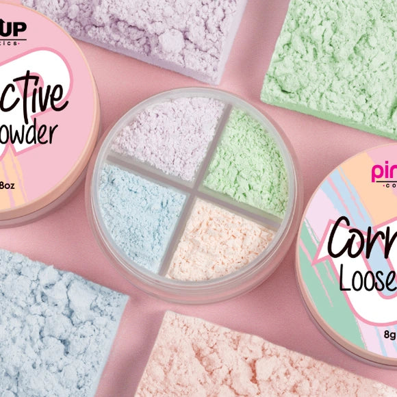 CORRECTIVE LOOSE POWDER PINK UP