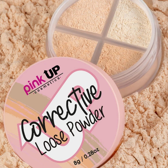CORRECTIVE LOOSE POWDER PINK UP