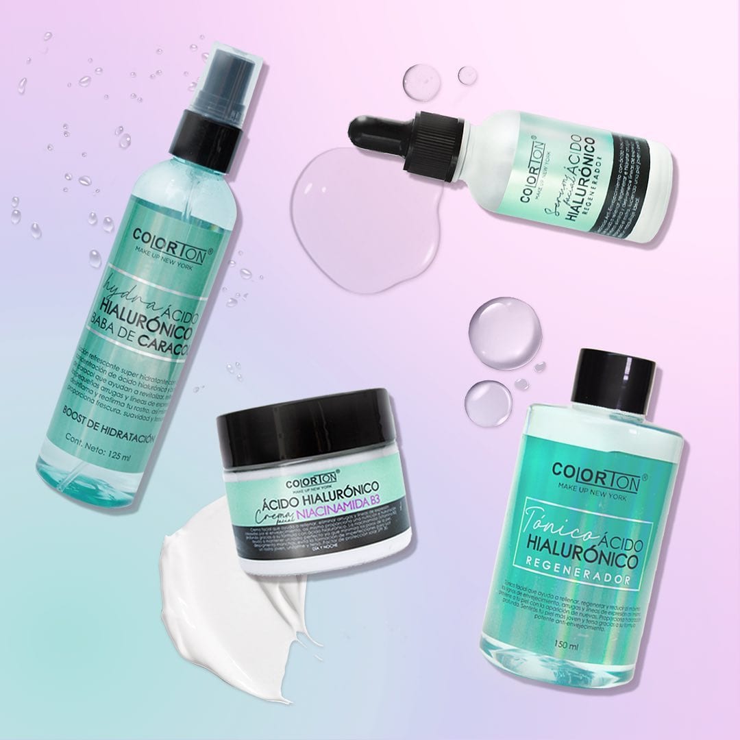 KIT REJUVENECEDOR DE ÁCIDO HIALURÓNICO - COLORTON COSMETICS