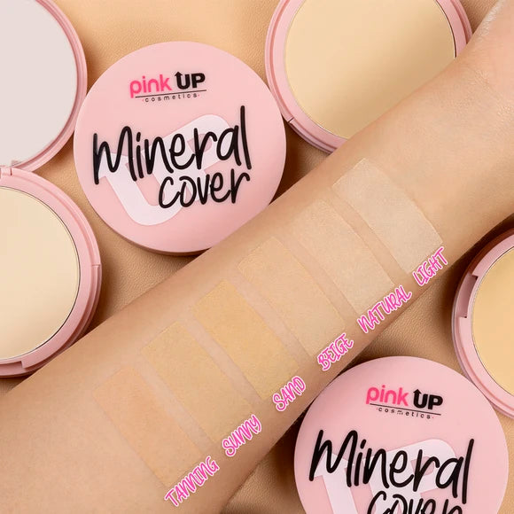 POLVO COMPACTO MINERAL COVER - PINK UP