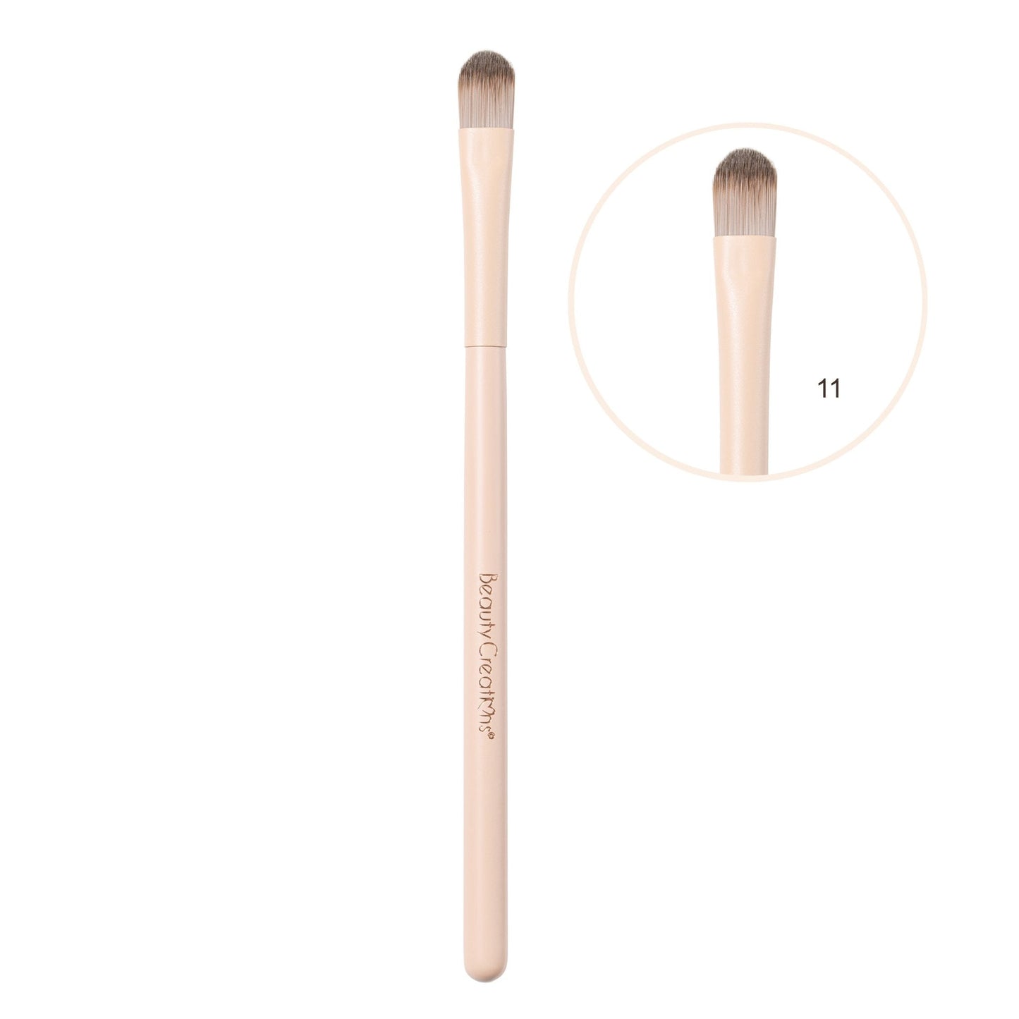 SET DE BROCHAS NUDE X 12 PZAS - BEAUTY CREATIONS