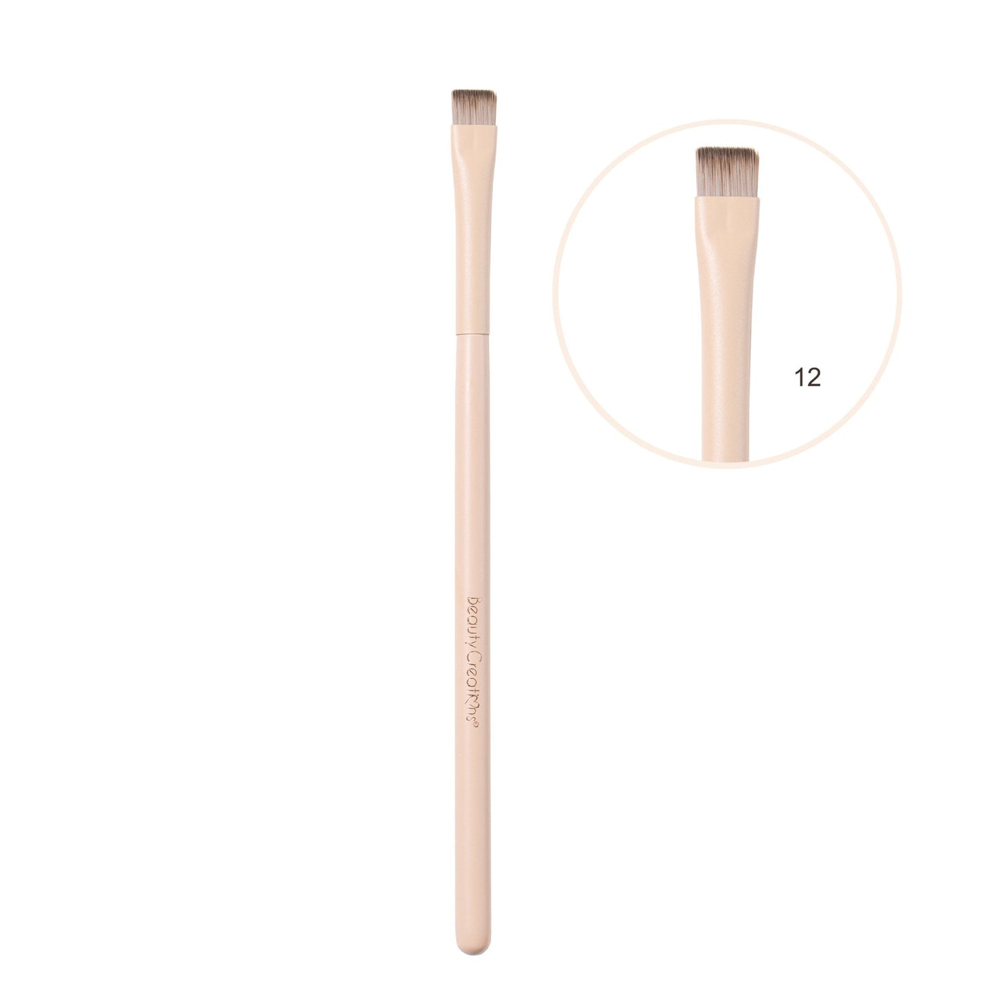 SET DE BROCHAS NUDE X 12 PZAS - BEAUTY CREATIONS