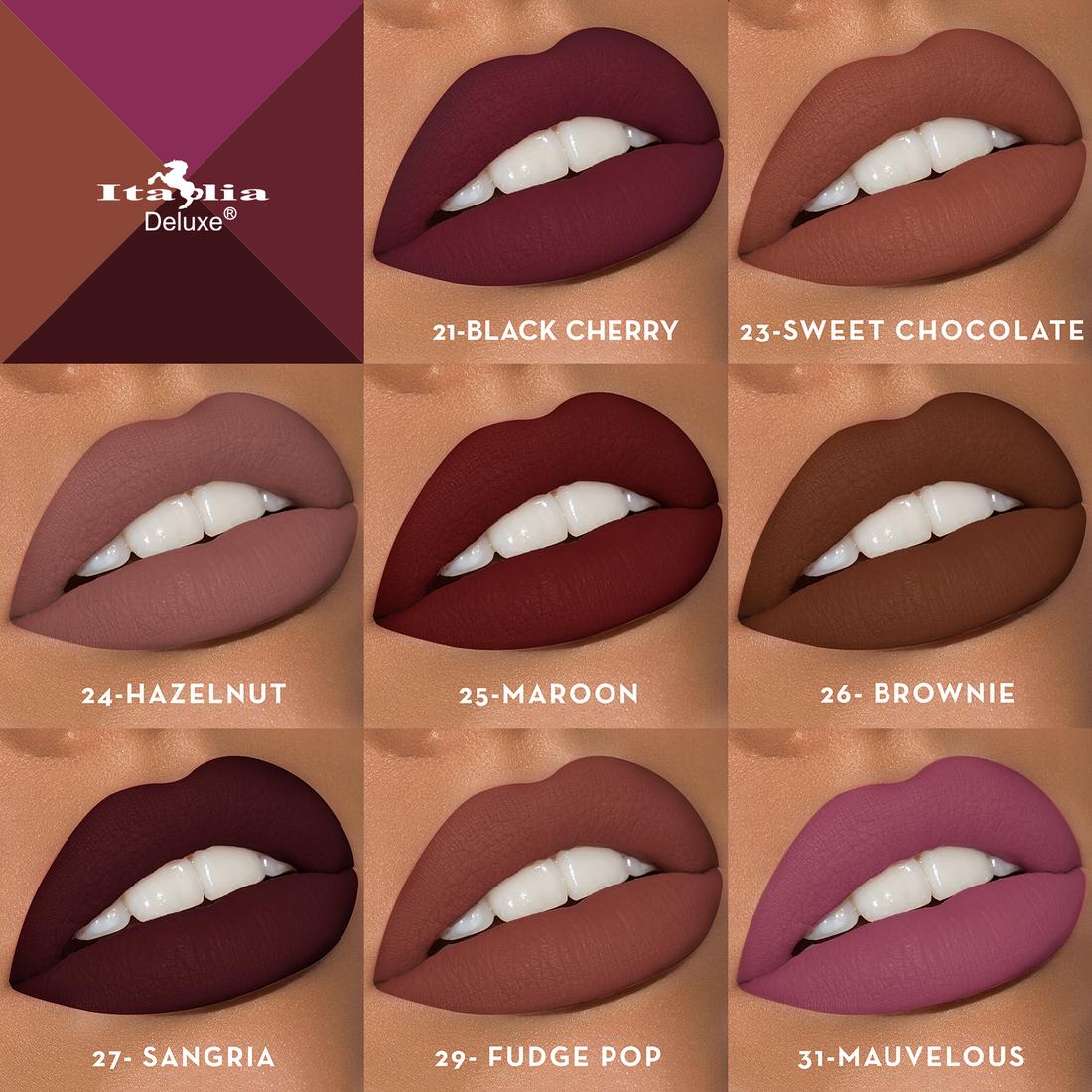 MOUSSE MATTE LIPSTICK - ITALIA DELUXE